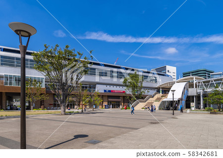 Scenery in front of Nagareyama Otakanomori Station 58342681