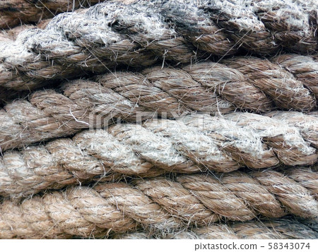 Rope texture closeup Rope texture closeup 58343074