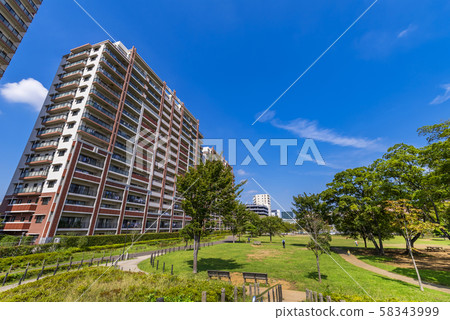 Nagareyama Otakanomori Nishi Hatsuishi neighborhood park scenery 58343999