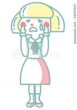 哭泣的女孩 哭泣的女孩 58347037