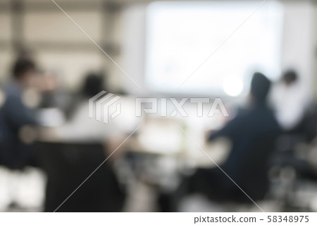 Blur office meeting background business people working group in discussion boardroom 58348975