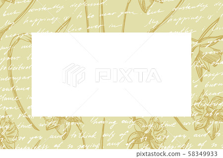 Collection of hand drawn flowers and plants. Botany. Set. Vintage flowers. Black and white Collection of hand drawn flowers and plants. Botany. Set. Vintage flowers. Black and white 58349933