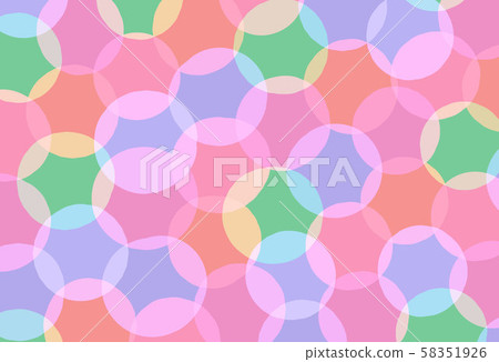 Abstract geometric with circles. Modern abstract design, Ideal for baby design, template  background 58351926
