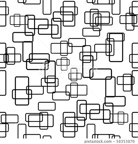 Seamless Geometric Vector Background - Stock Illustration [58353870 ...