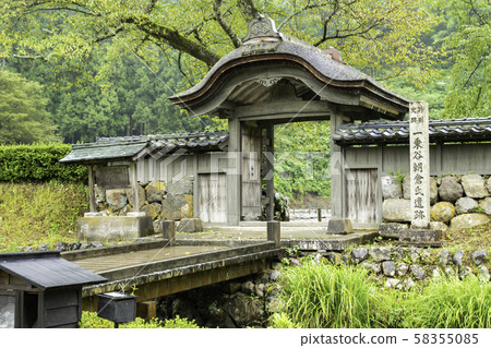 Ichijodani Asakura Site Ruins of Asakura Hall Kara (Fukui City, Fukui Prefecture) 58355085