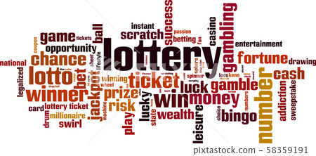 Lottery word cloud 58359191