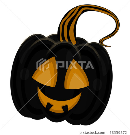 Scary halloween pumpkin 58359872