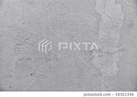 Texture of plaster on the wall. Gray background wall. Texture of plaster on the wall. Gray background wall. 58361398