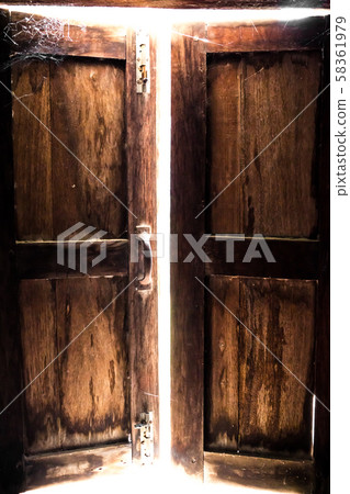 Old window of light 58361979