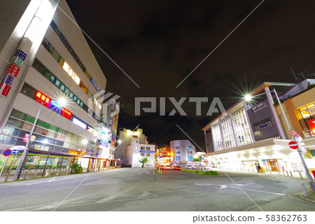 Night view of Takatsuki Fudo Station Night view of Takatsuki Fudo Station 58362763