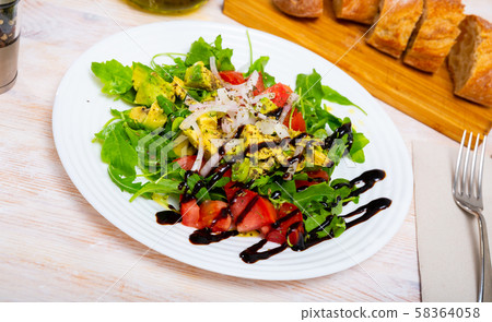 Appetizing vegetarian salad Appetizing vegetarian salad 58364058