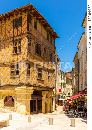 Half-timbered house on Auch street Half-timbered house on Auch street 58364685