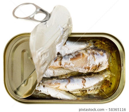 Sardines in oil 58365116