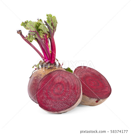 beetroot isolated on white background 58374177