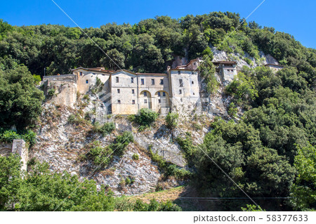 The Hermitage of Greccio Sanctuary in Italy The Hermitage of Greccio Sanctuary in Italy 58377633