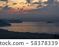 琵琶湖日出 58378339
