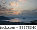 琵琶湖日出 58378340