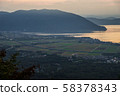 琵琶湖日出 58378343