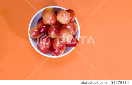 ripe berries of a sweet cherry ripe berries of a sweet cherry 58379814