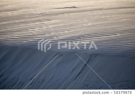 desert sand at sunset with wind desert sand at sunset with wind 58379978