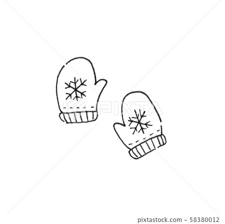 Gloves monochrome Gloves monochrome 58380012
