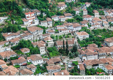 Historic city of Berat in Albania, World Heritage Site by UNESCO 58381203