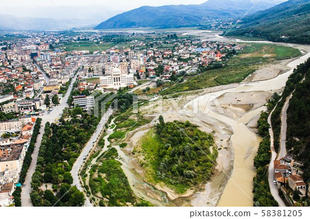 Historic city of Berat in Albania, World Heritage Site by UNESCO Historic city of Berat in Albania, World Heritage Site by UNESCO 58381205