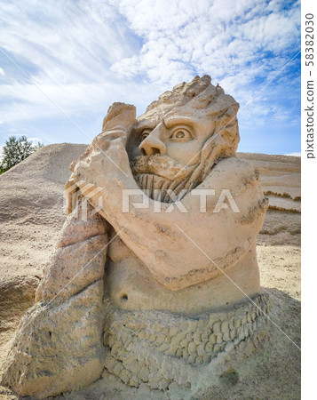 Sand Festival in Lappeenranta. Exhibition. 58382030