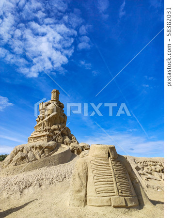 Sand Festival in Lappeenranta. Exhibition. Sand Festival in Lappeenranta. Exhibition. 58382031