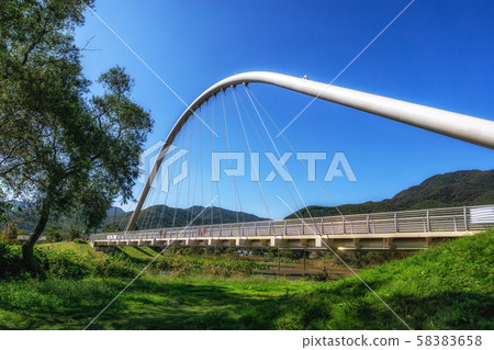 garden of water park bridge garden of water park bridge 58383658