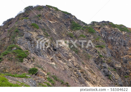 mt. yatsugatake, mount aka, spring 58384622