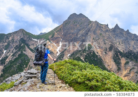 春季八岳登山:看著赤羽 春季八岳登山:看著赤羽 58384873