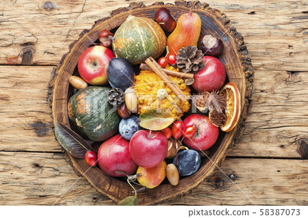 Beautiful autumn composition Beautiful autumn composition 58387073