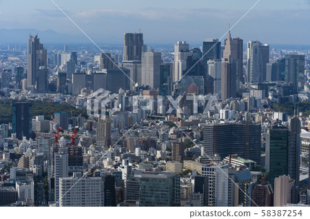 [Urban scenery] Shinjuku Buildings 58387254