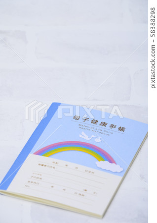 Pregnancy Mother and Child Notebook Blue Pregnancy Mother and Child Notebook Blue 58388298