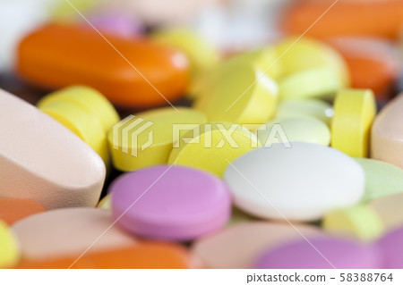 different color unpacked pills different color unpacked pills 58388764