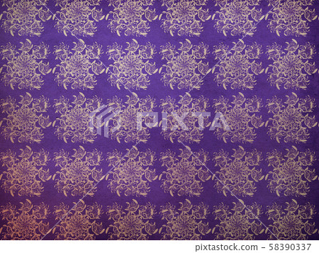 Vintage flourish violet pattern Vintage flourish violet pattern 58390337