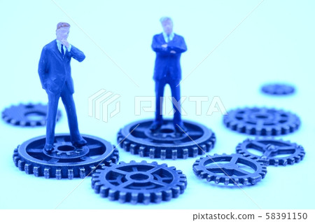 Gear and person 58391150