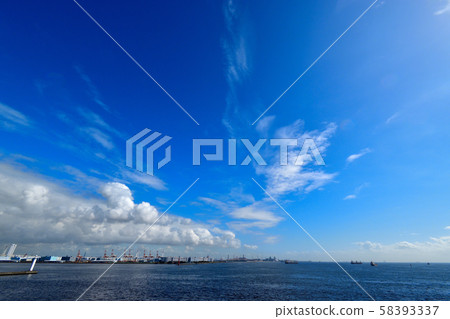 View from Yokohama Port Symbol Tower 58393337