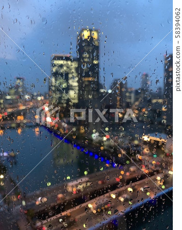 Rain scenery Rain scenery 58394062