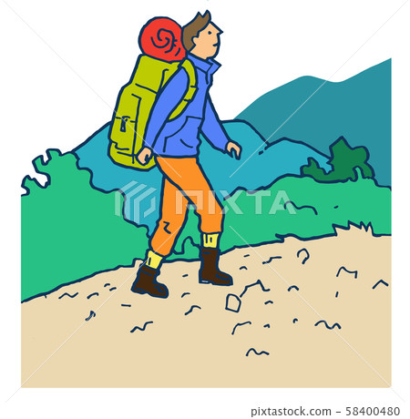 登山者 58400480