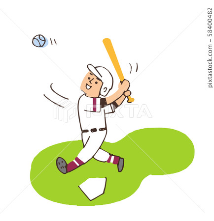 棒球擊球手 58400482