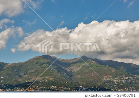 Panoramic view of Corsica island, France. Panoramic view of Corsica island, France. 58400791