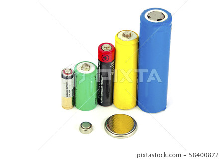 bunch of screws macro closeup 58400872