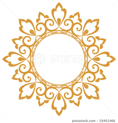 Decorative frame Elegant vector element for design 58401466