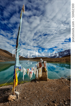 Small gompa at Dhankar Lake 58402300