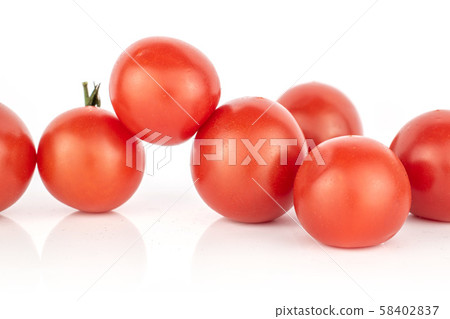 Fresh red tomato isolated on white Fresh red tomato isolated on white 58402837