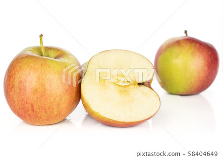 Red jonagold apple isolated on white Red jonagold apple isolated on white 58404649