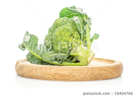 Fresh green broccoli isolated on white Fresh green broccoli isolated on white 58404766