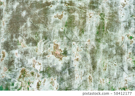 Texture of a concrete wall with cracks and scratches which can be used as a background 58412177